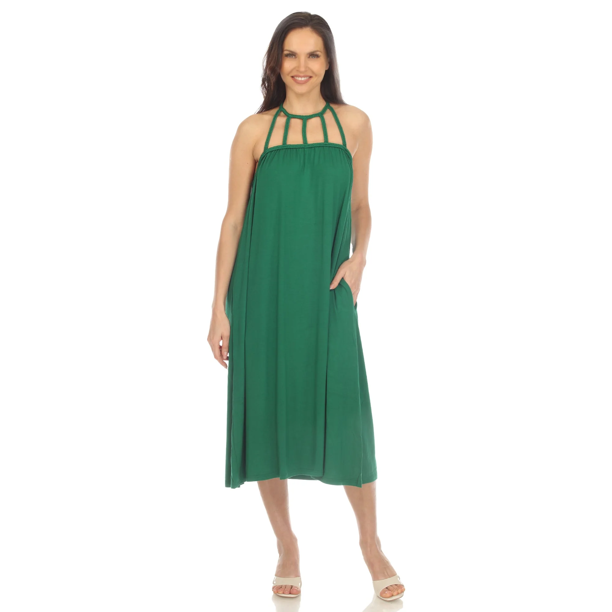 Braided Strap Midi Dress - Image 13