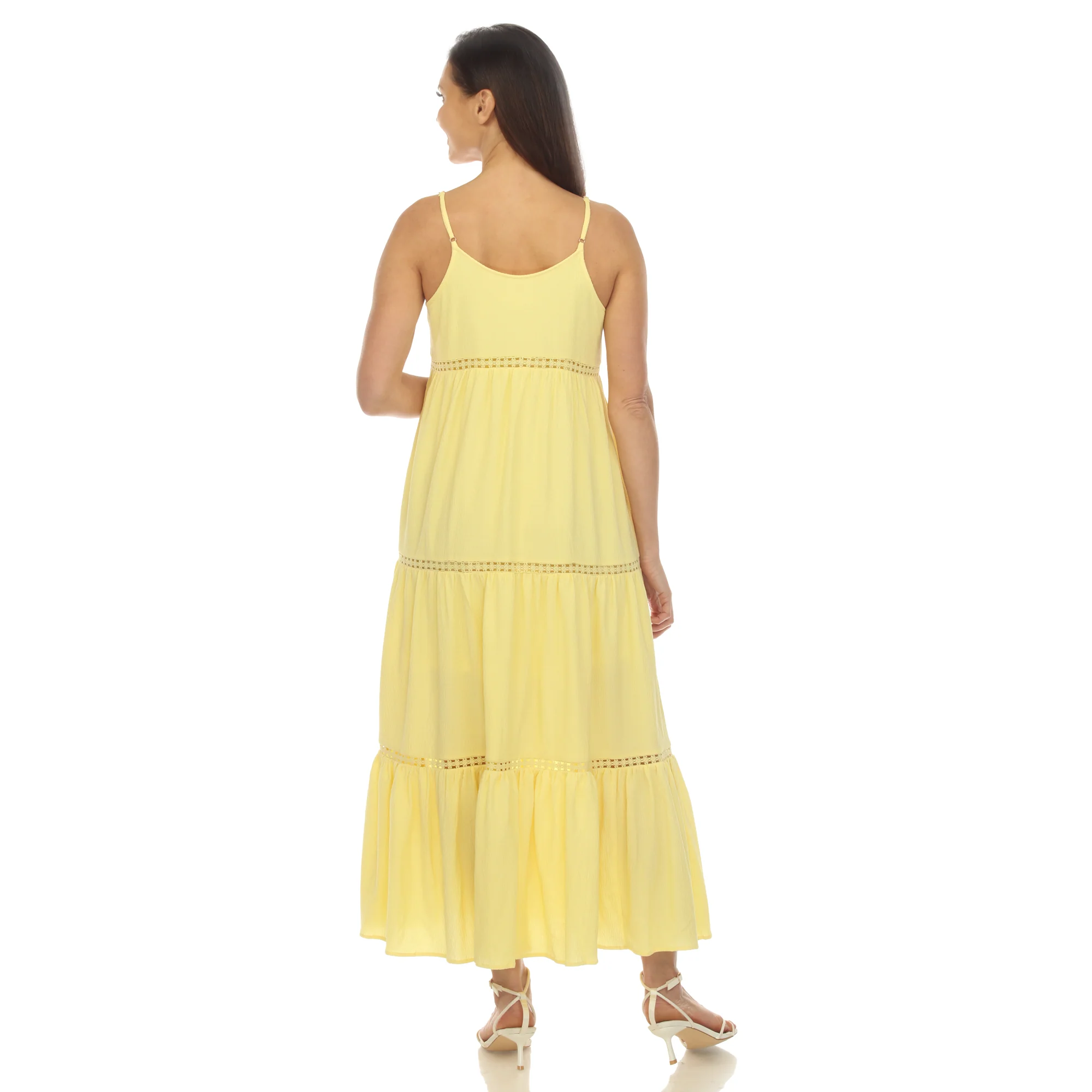 Women's Scoop Neck Tiered Maxi Dress - Plus - Image 33