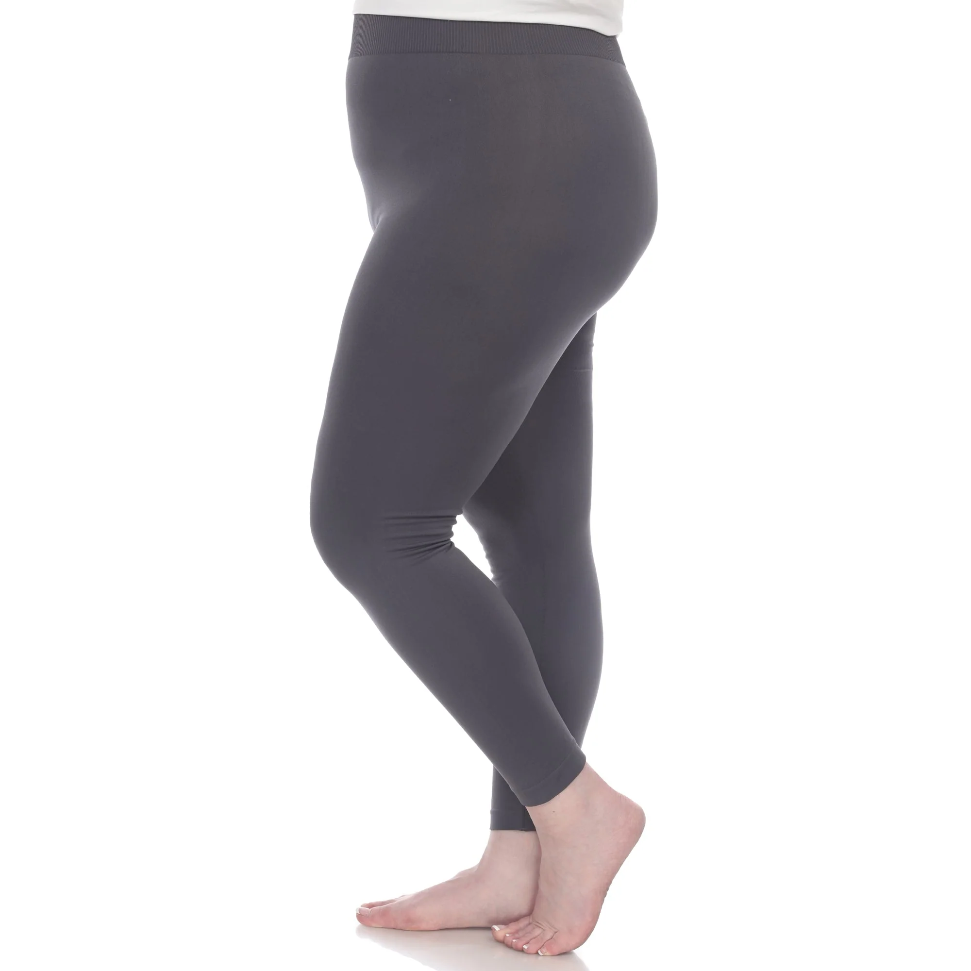 Women's Super-Stretch Solid Leggings - Plus - Image 14