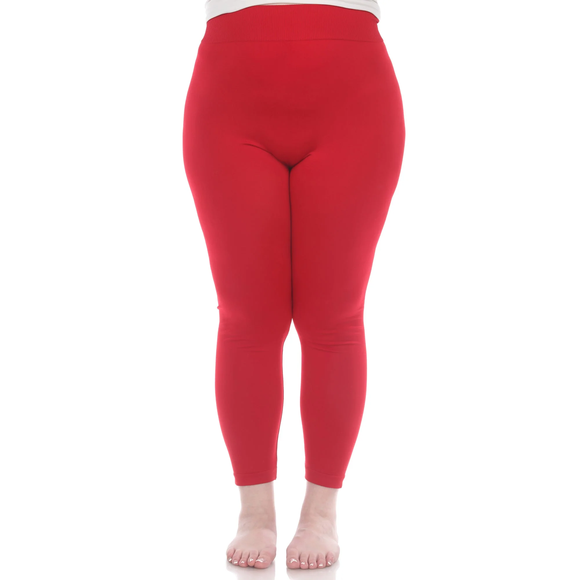 Women's Super-Stretch Solid Leggings - Plus - Image 33