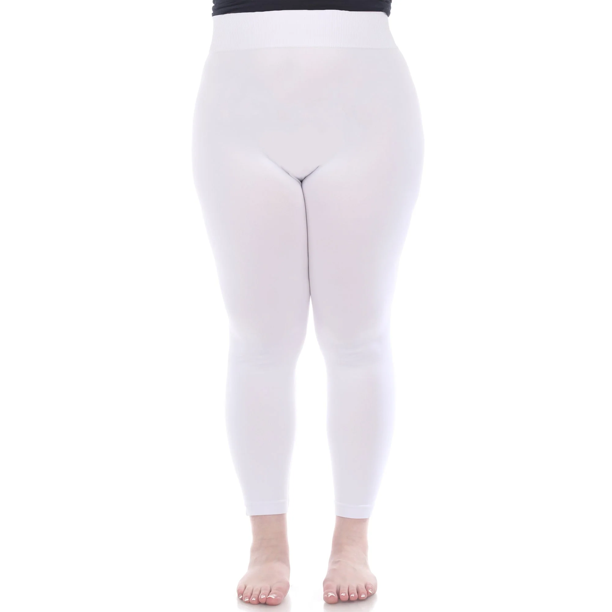 Women's Super-Stretch Solid Leggings - Plus - Image 37