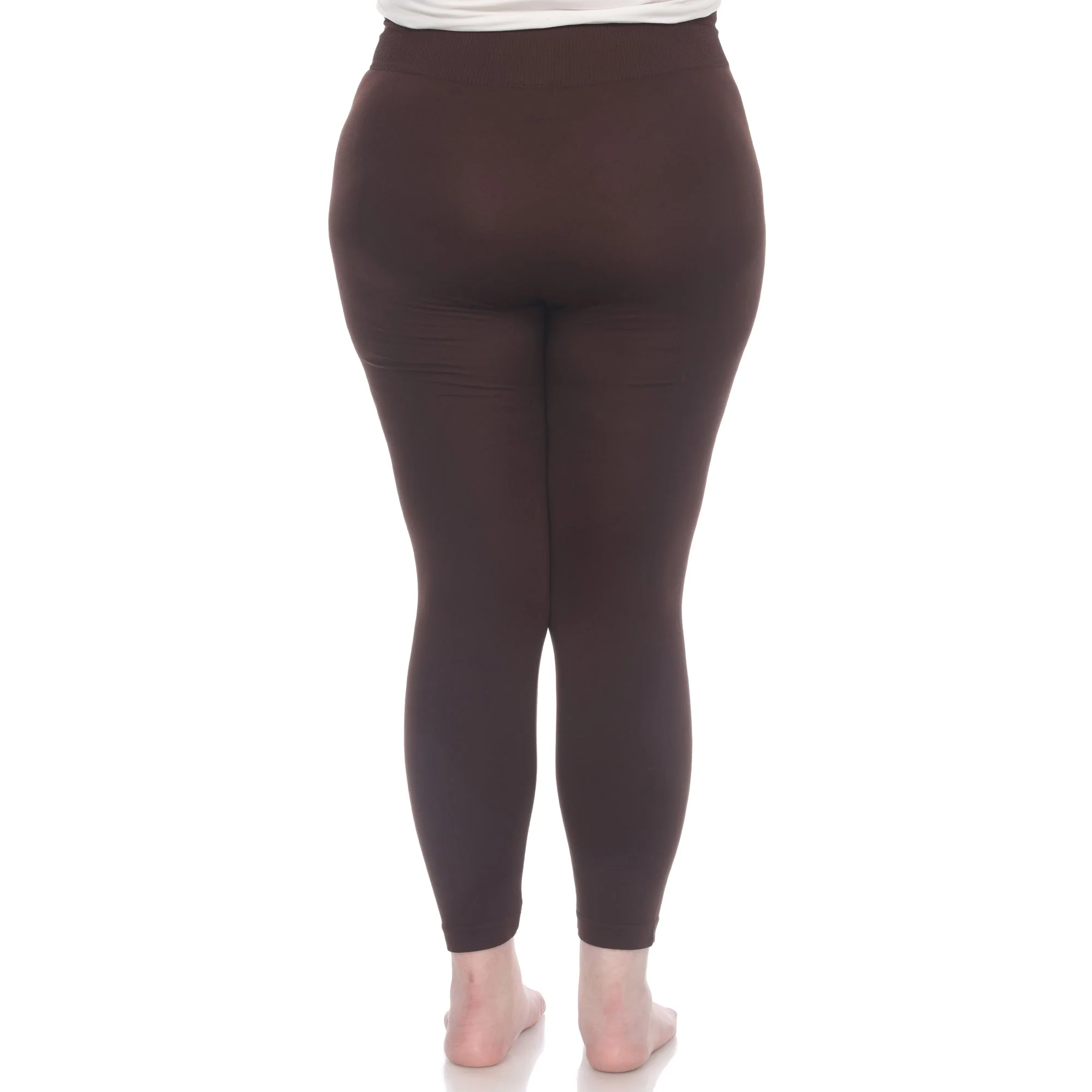 Women's Super-Stretch Solid Leggings - Plus - Image 7