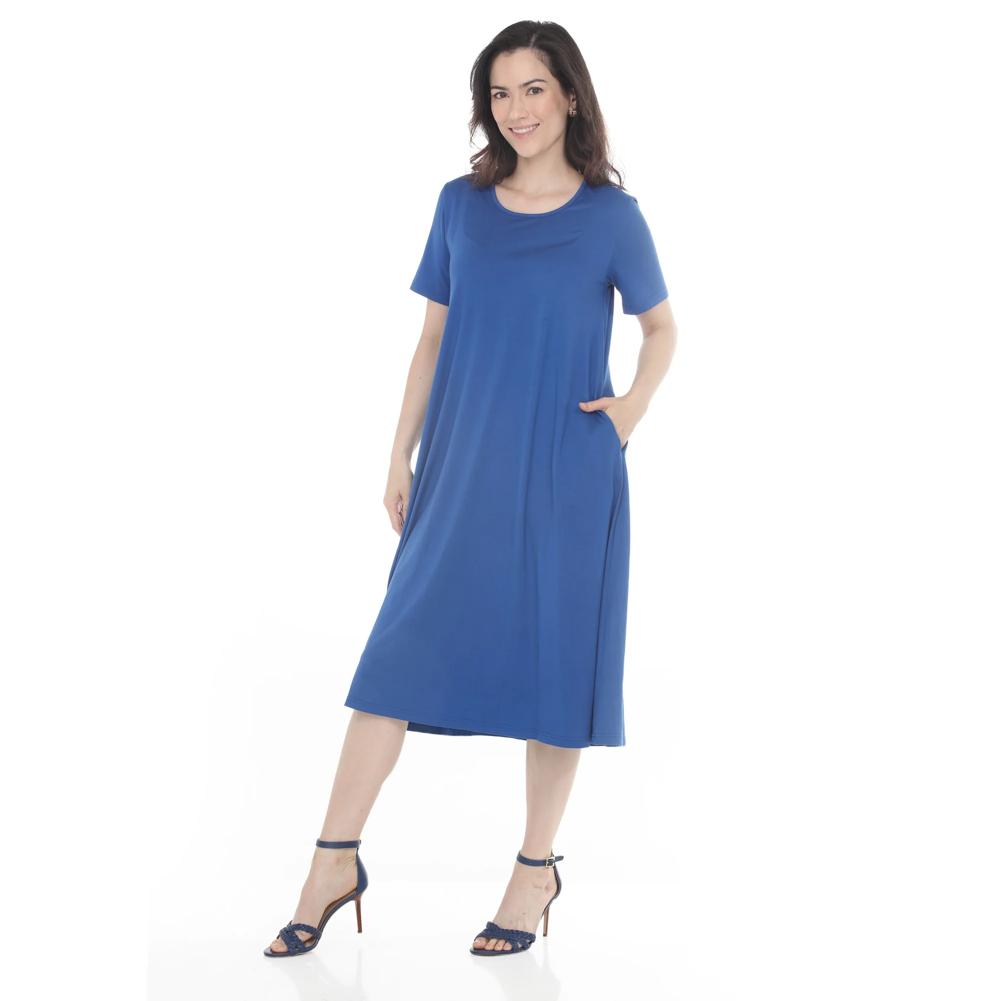 Women's Tee Swing Midi Dress - Image 7