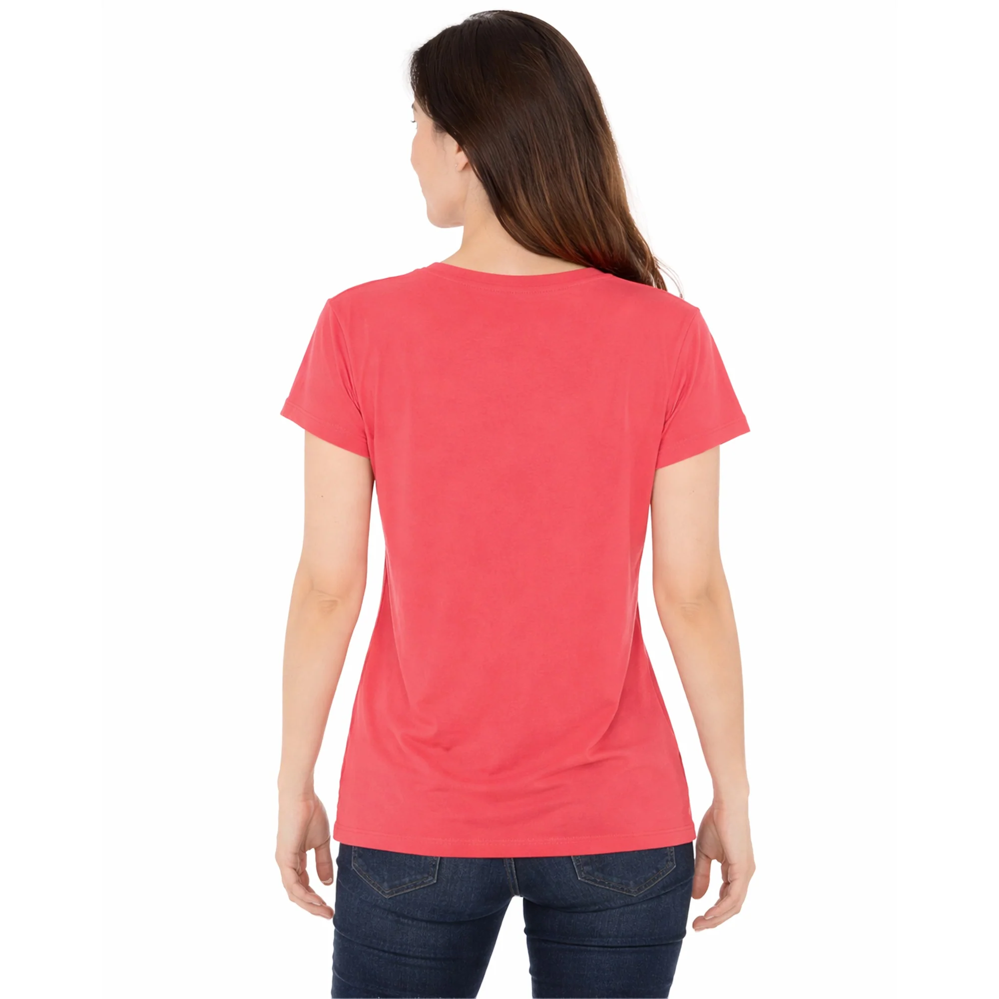 Women's V-Neck Front Tie Pullover Top - Image 13