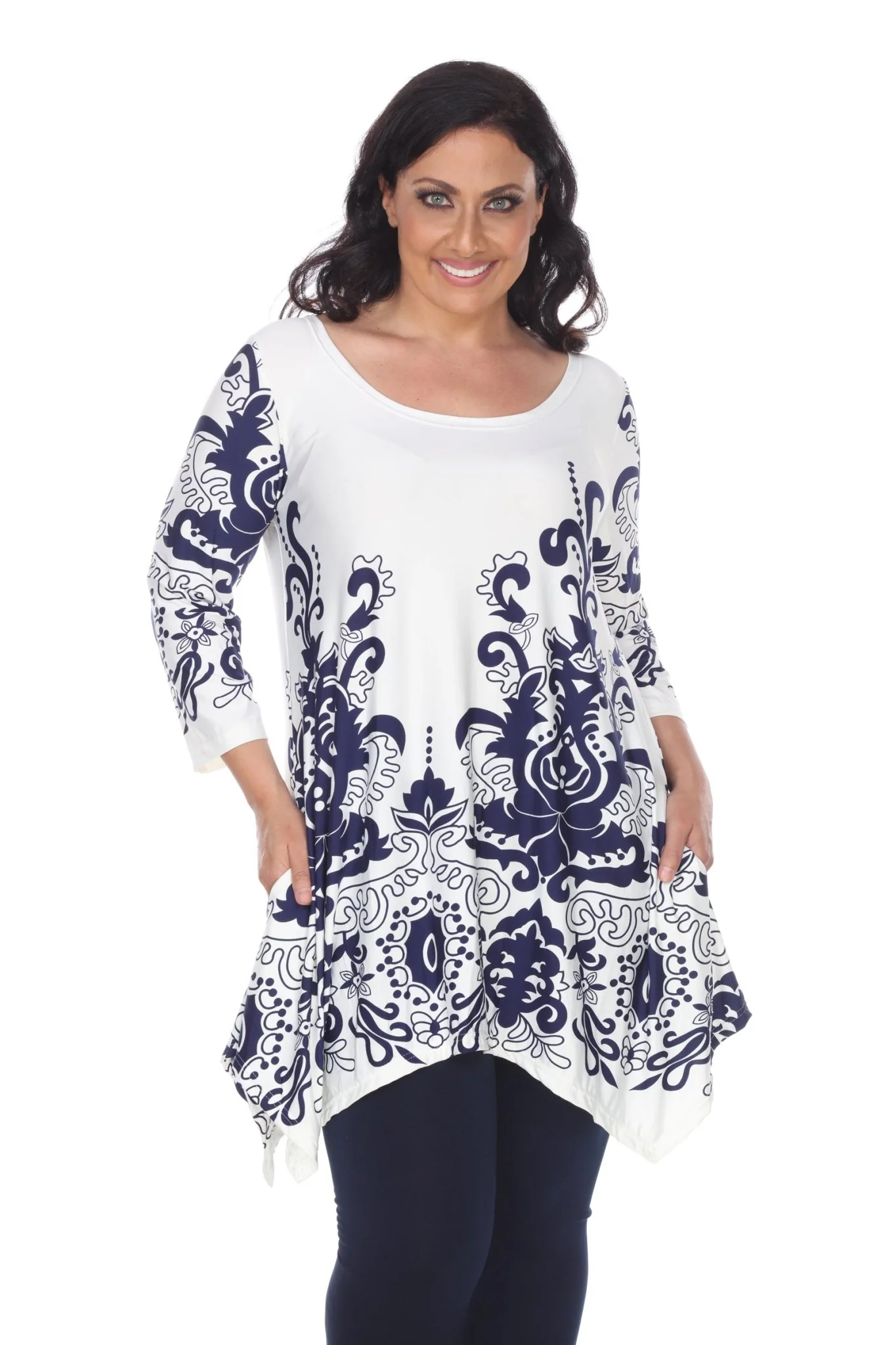Yanette Tunic Top - Plus - Image 12