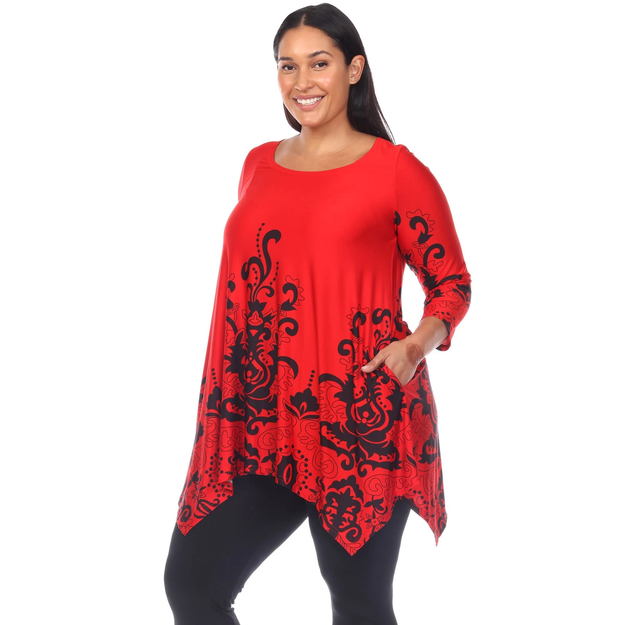 Yanette Tunic Top - Plus - Image 25