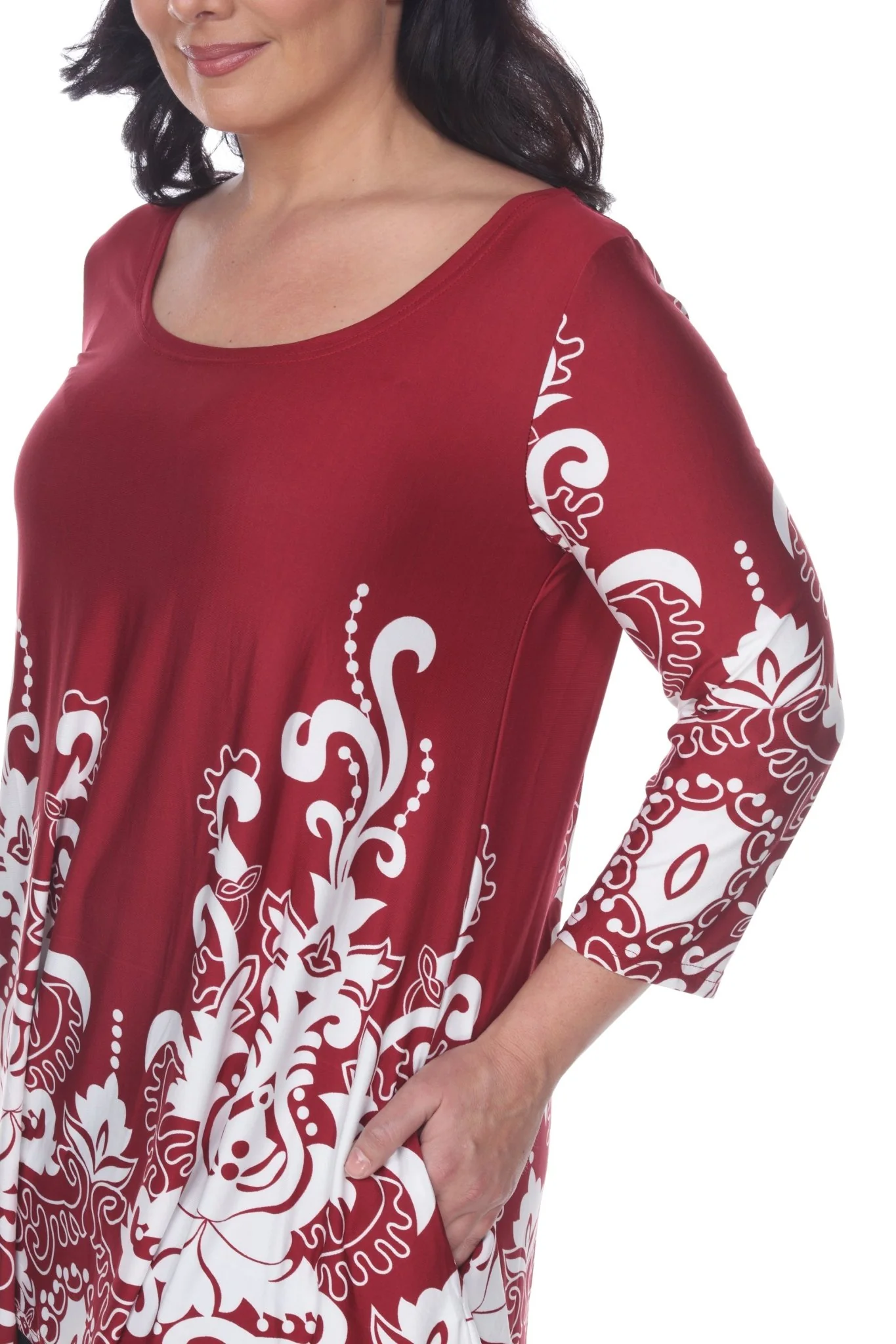 Yanette Tunic Top - Plus - Image 6