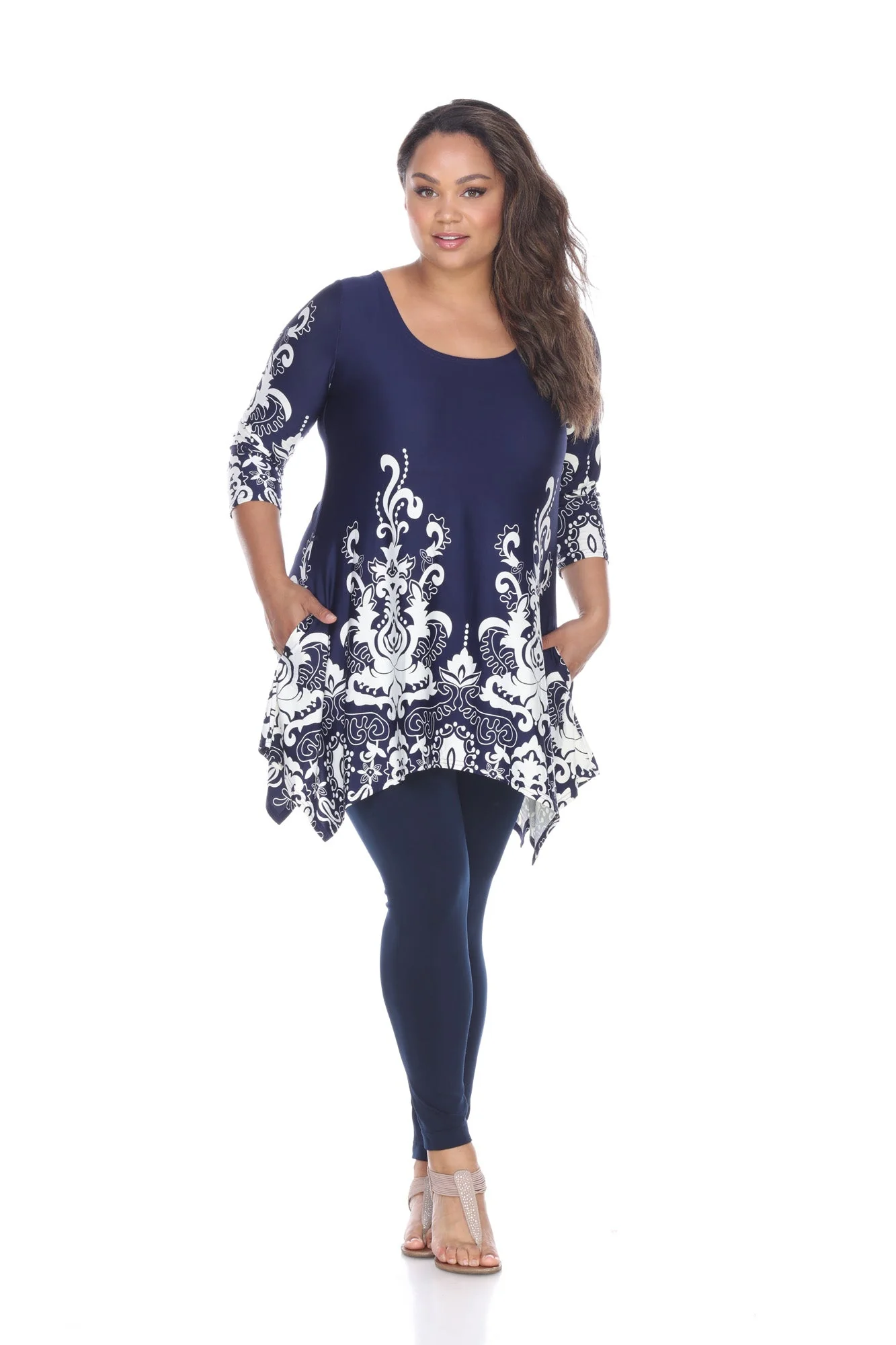 Yanette Tunic Top - Plus - Image 8